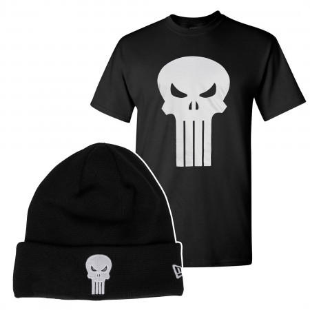The Punisher T-Shirt & Beanie Bundle